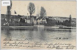 Erlenbach ZH - Ansicht vom See aus