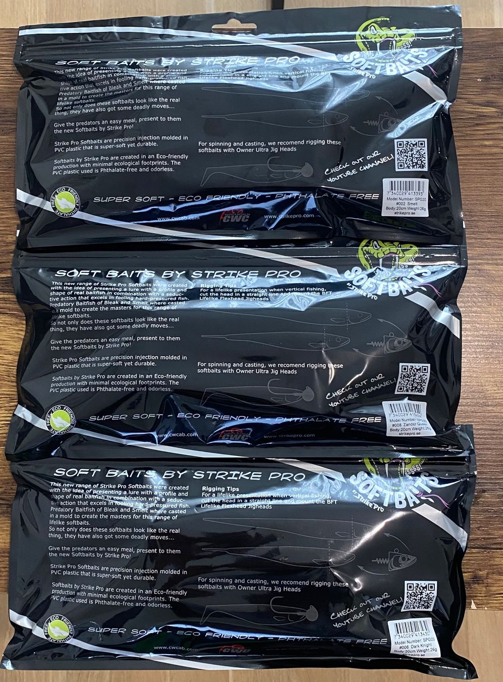 Köder: Strike Pro Gunslinger 20cm - Set – Neu und originalverpackt aus Widnau von Fishingtackle_Oggy 1