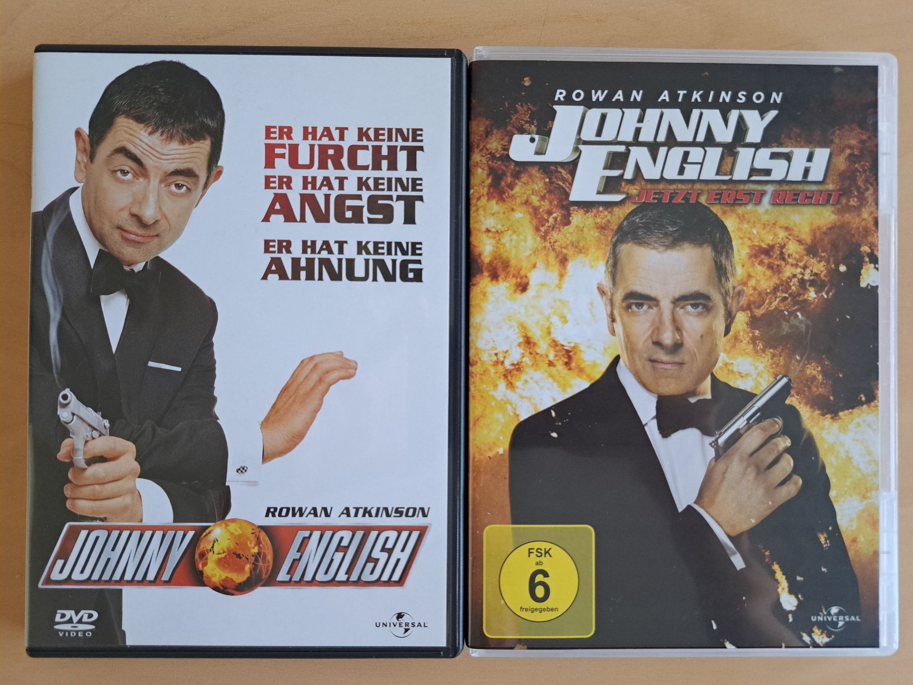 Tutti i DVDs: Johnny English Teil 1 & 2 – Usato da Pfaffnau venduto da hjp01
