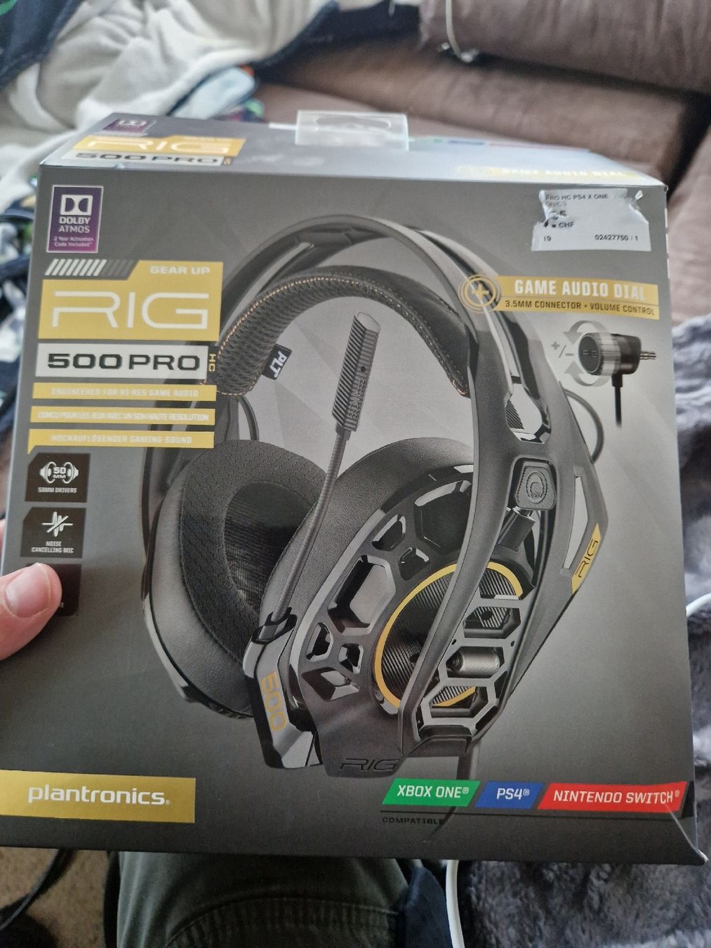 Plantronics Cuffie: Plantronics RIG 500 PRO Headset - Top Zustand – Nuovo (secondo la descrizione) da Nesslau venduto da DerSchreinerMeister 3