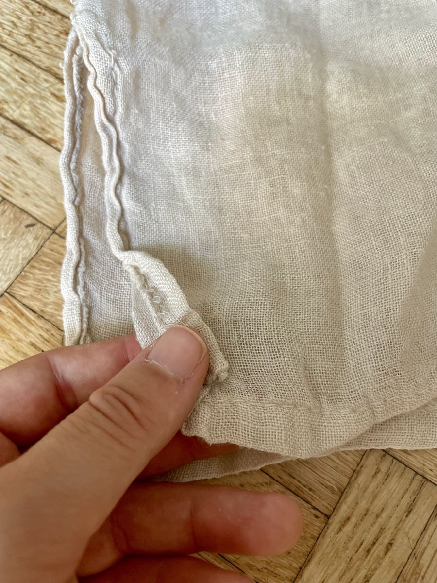 Vestiti: 100% Leinen Strandkleid/Kleid, beige, onesize – Usato da Zürich venduto da Carlajimena 6