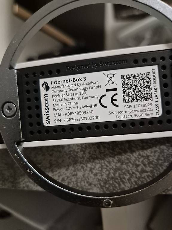 Modems & Router: SWISSCOM INTERNET BOX 3 – Gebraucht aus marly von Leg_chipie21 3