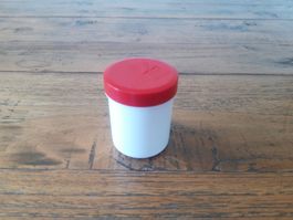 Cremedose Dose Plastik Kunststoff Töpfchen Salben