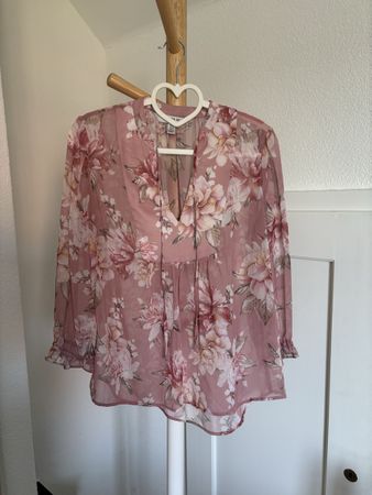 Bluse mit Blumenmuster