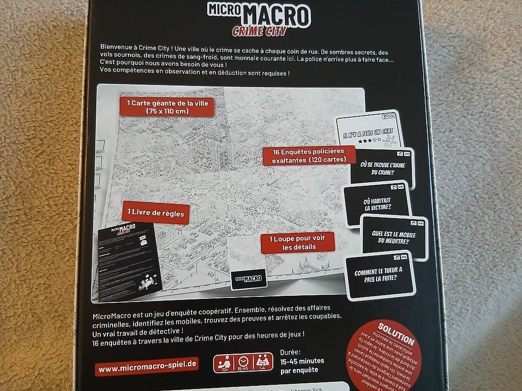 Giochi: Jeu observation et logique  – Usato da Préverenges venduto da mel_k6bd 1