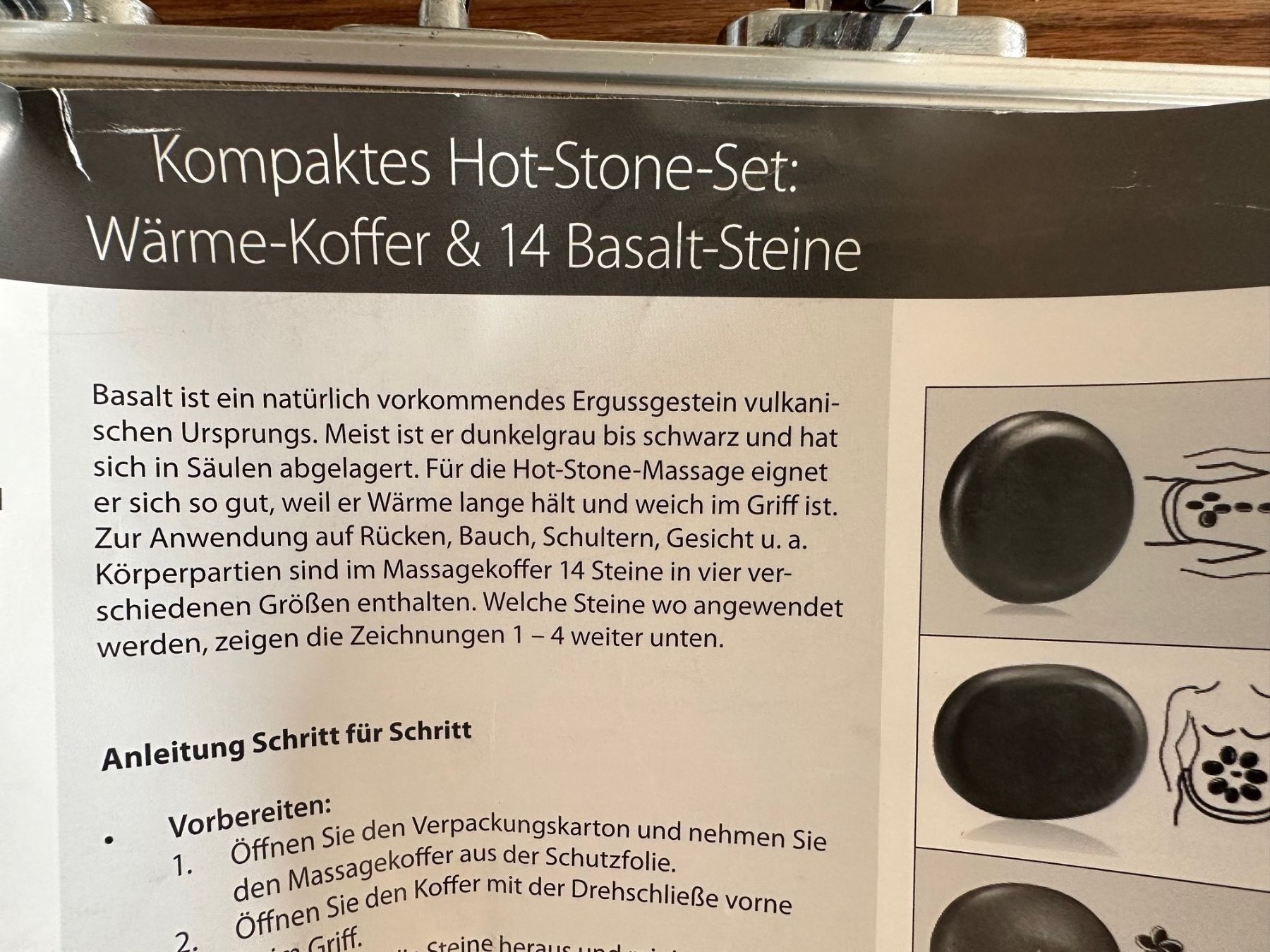 Dispositivi per massaggi: Hot-Stone-Massage-Set – Usato da Kappelen venduto da Beat6166 2