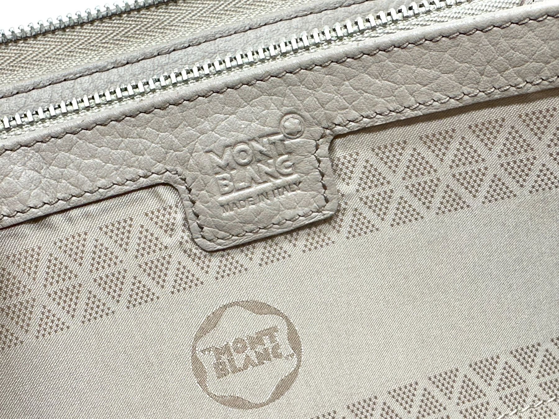 Montblanc Portafogli: Montblanc Portefeuille en cuir beige – Usato da Morges venduto da vintiques 1