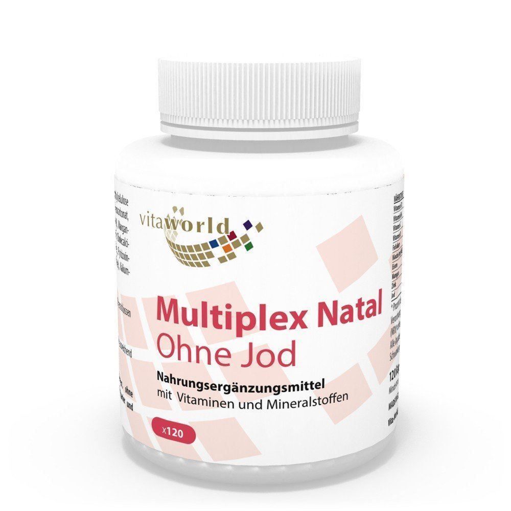 Alimentazione, Vitamine & Minerali: Multivitamin Natal ohne Jod 120 Kapseln – Nuovo e nell'imballaggio originale da Tiefenbach venduto da nhp-bedarf