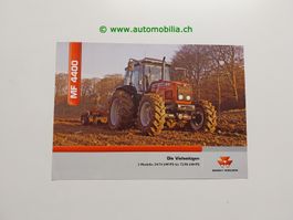 Massey Ferguson MF 4400 Traktor Prospekt 2005 deutsch