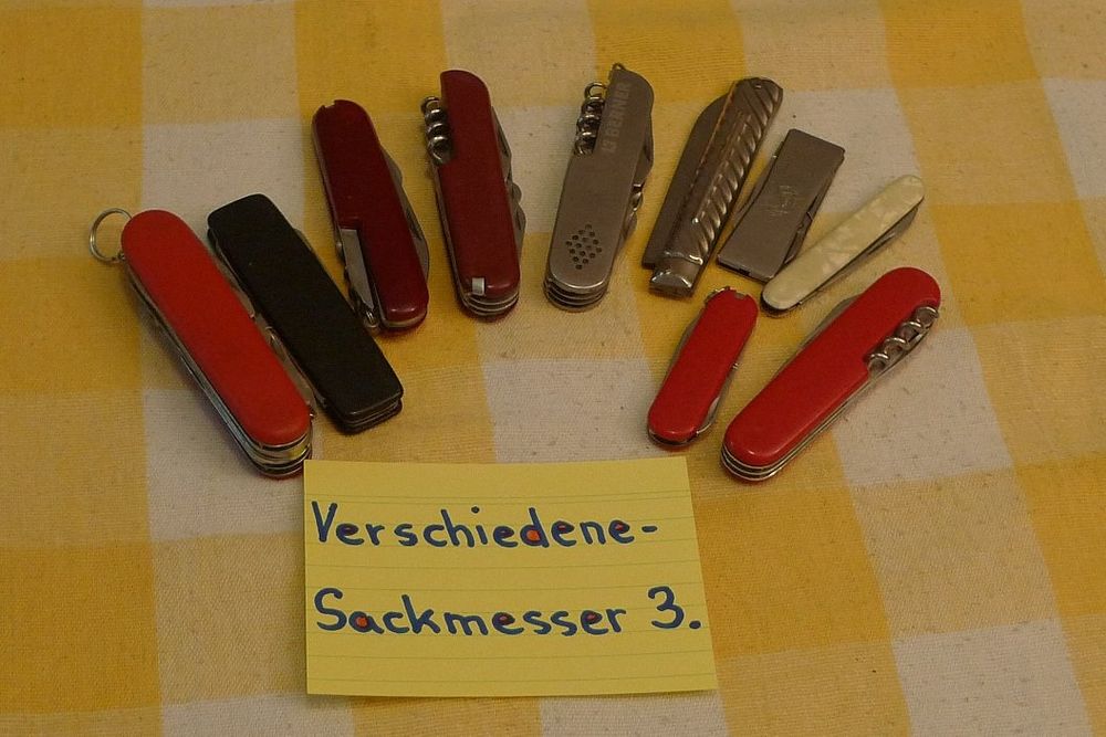 Coltelli tascabile: Verschiedene-Sackmesser 3. – Usato da Bern venduto da bn1640 3