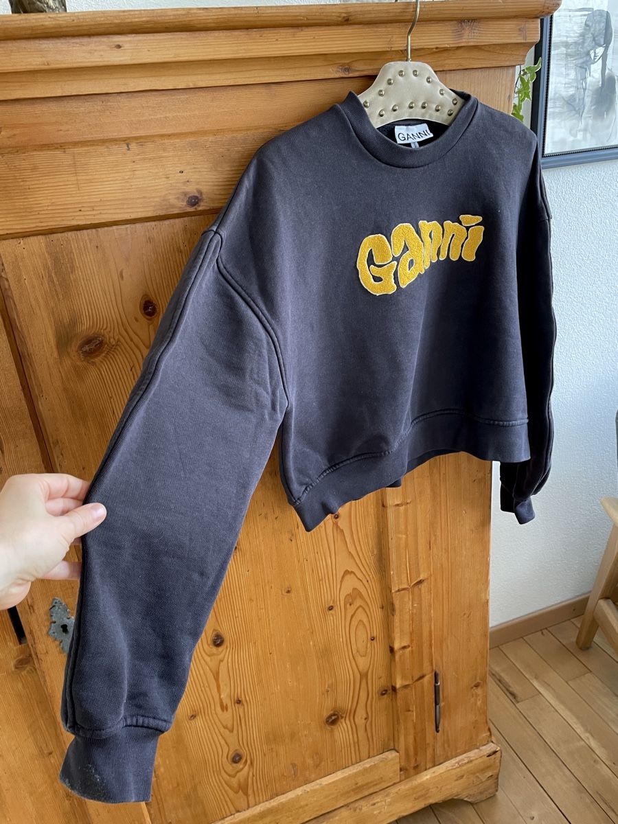 Ganni Maglioni & Felpe: Ganni | Sweater | Gr. M | mit Logo – Usato da Zürich venduto da samira12382 4