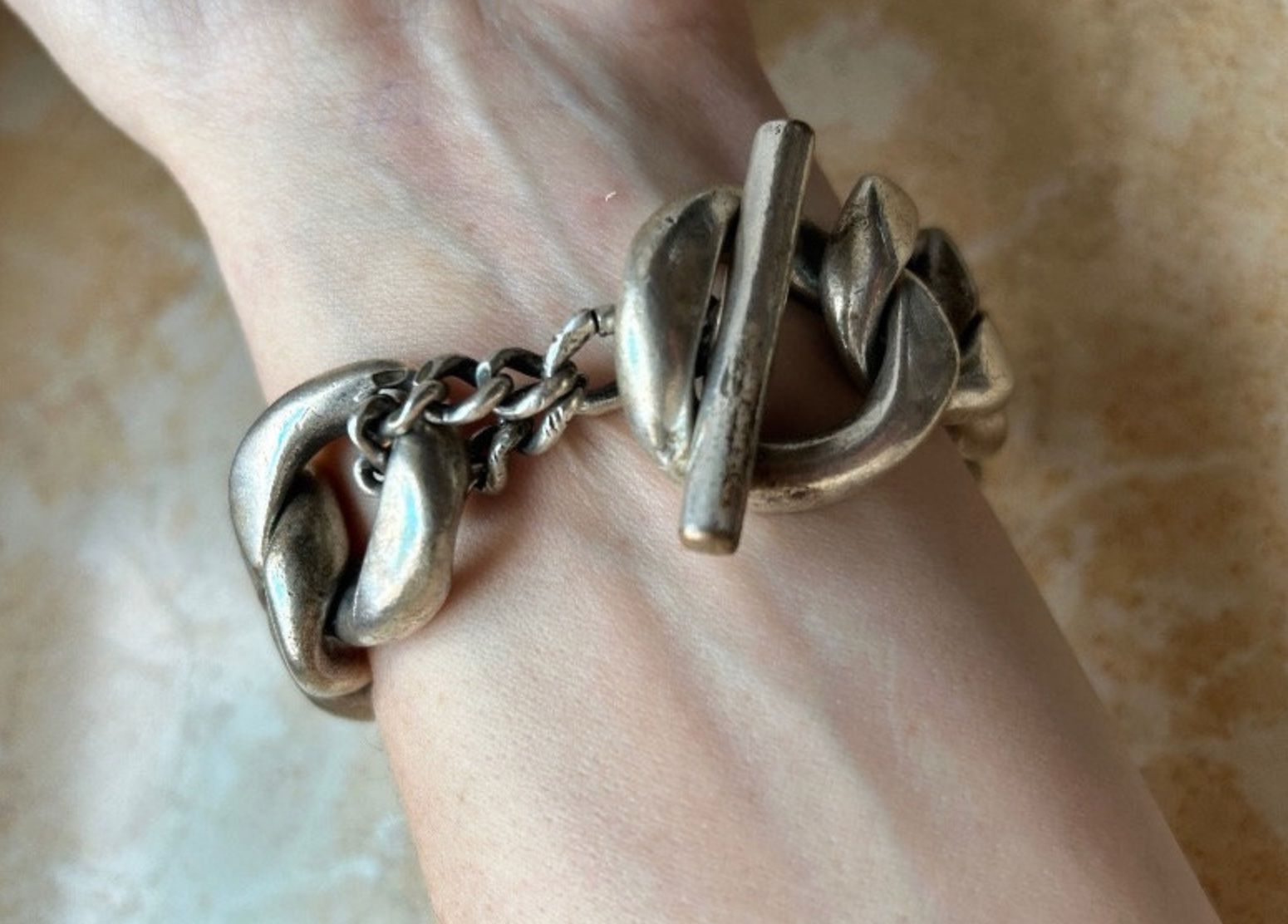 Armbänder & -reifen: Panzerarmband enorm – Gebraucht aus Laufen von Bellavitaboom 2