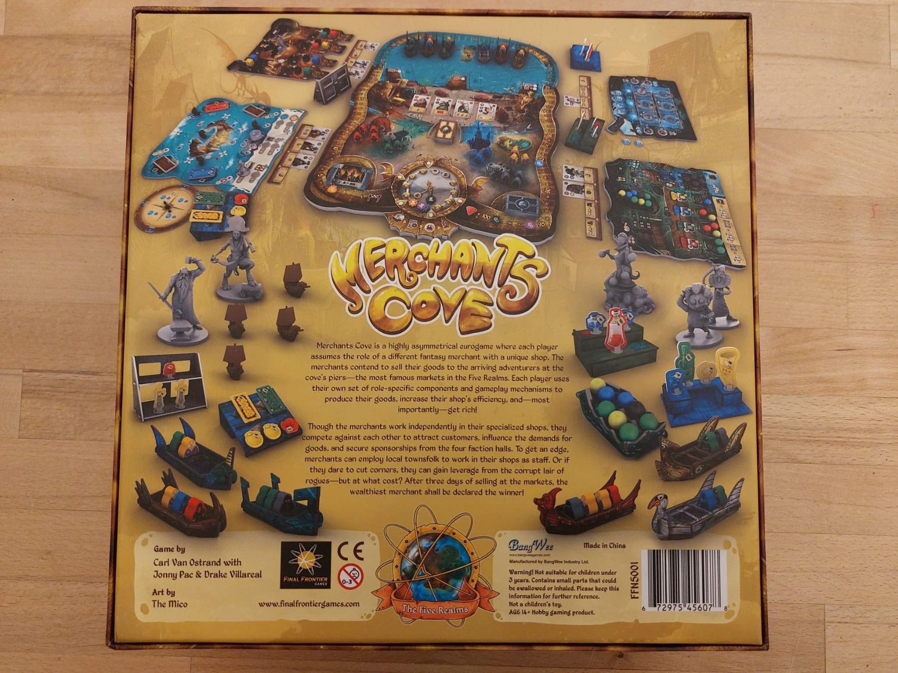 Spiele: MERCHANTS COVE  + 4 Erweiterungen – Gebraucht aus Luzern von Blue-Moon 2