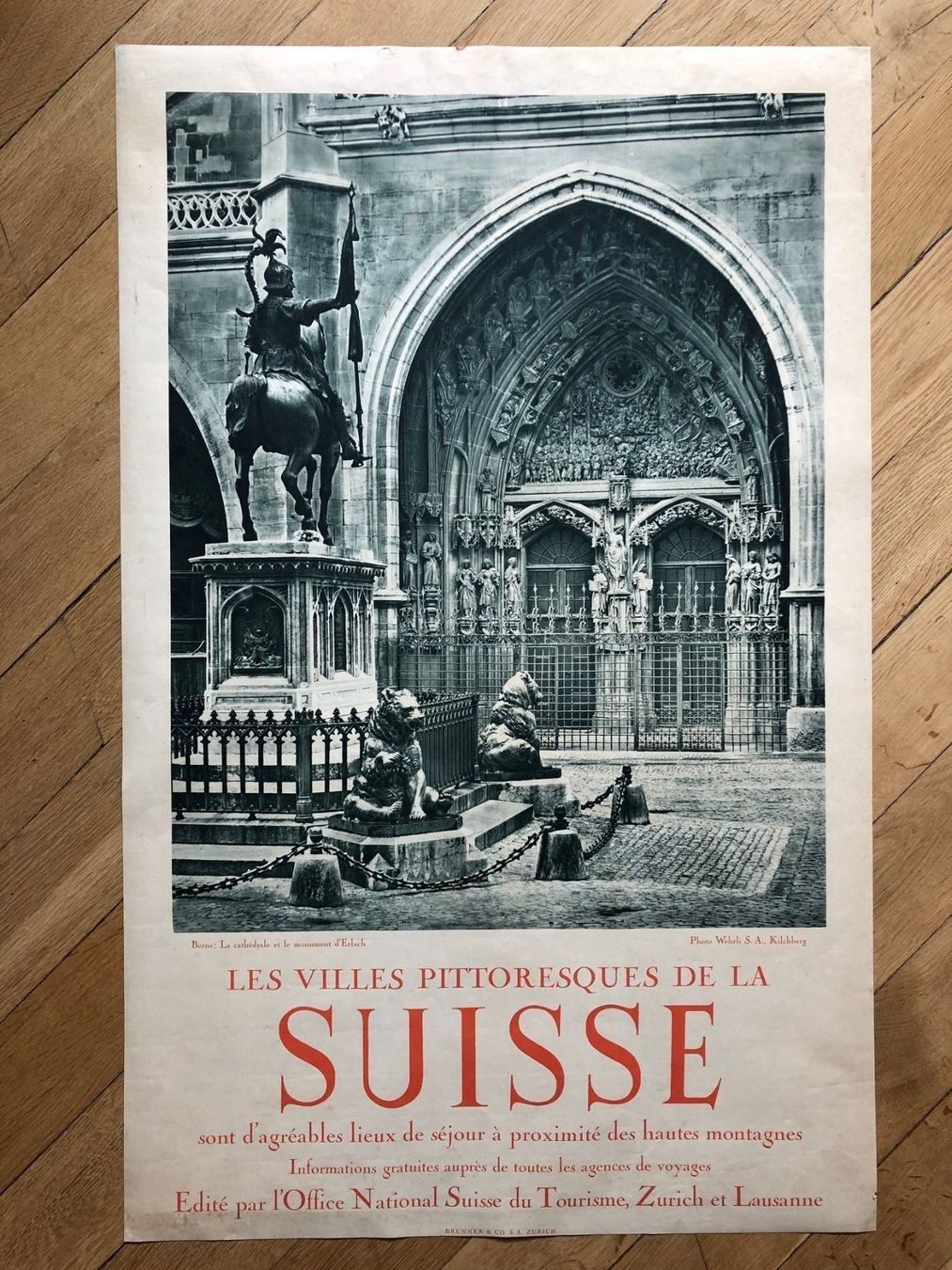 Foto & Immagini: Tourismus-Plakat Schweiz (Bern) – Usato da Winterthur venduto da Claesheda