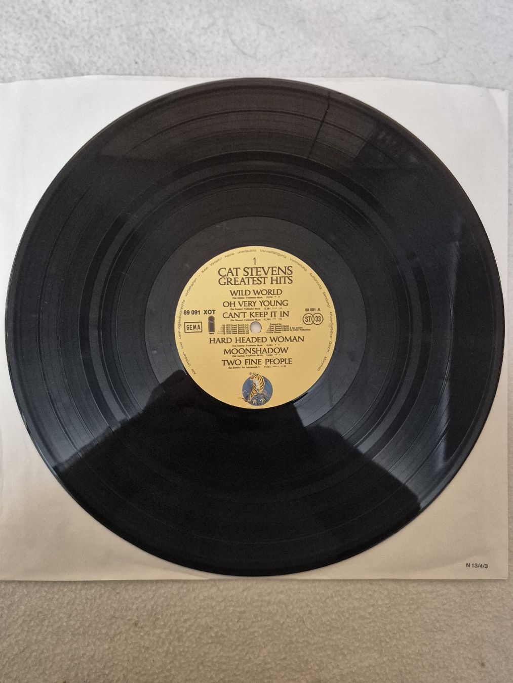 Vinyles: Schallplatte Cat Stevens Greatest Hits LP mit Poster – D'occasion à Rotkreuz par felixbucher01 2