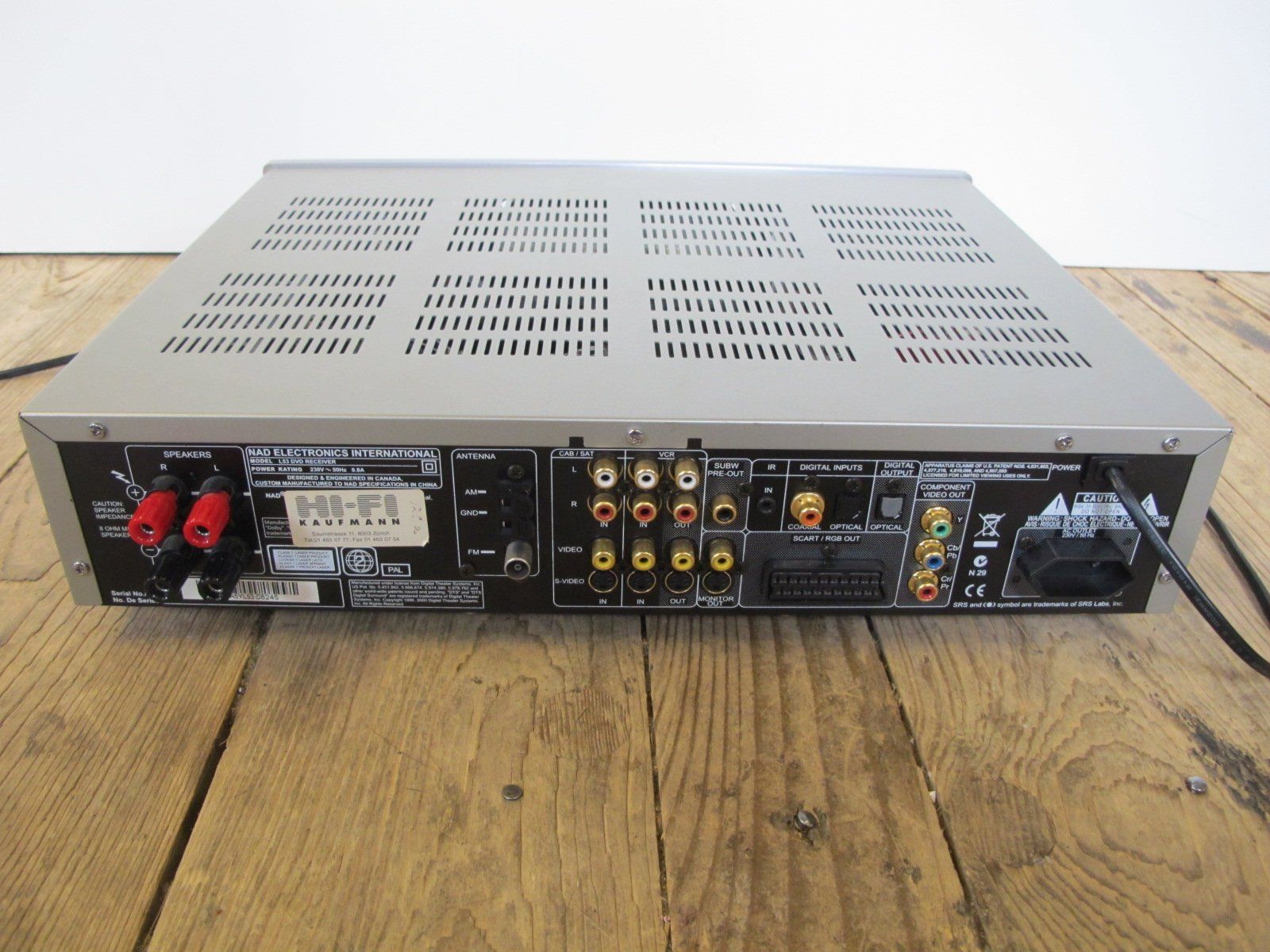 Nad Ricevitori: NAD DVD Receiver L53 – Difettoso da Glarus venduto da Toni-Glarus 2