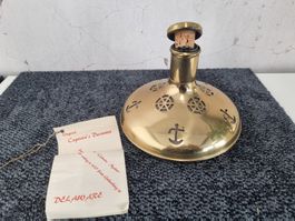 Messing Karaffe "Captain's Decanter" Original Schweden