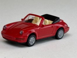 Porsche Carrera 4 Cabrio rot