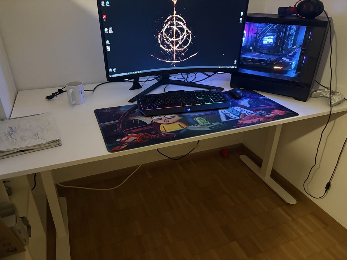 Jysk Scrivanie: Weiss Schreibentisch 80x160 – Usato da Neuenhof venduto da Ale_Ugento