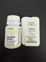 BURGERSTEIN Zink Vital und Vitamin D3 2000IE Ladenneu!
