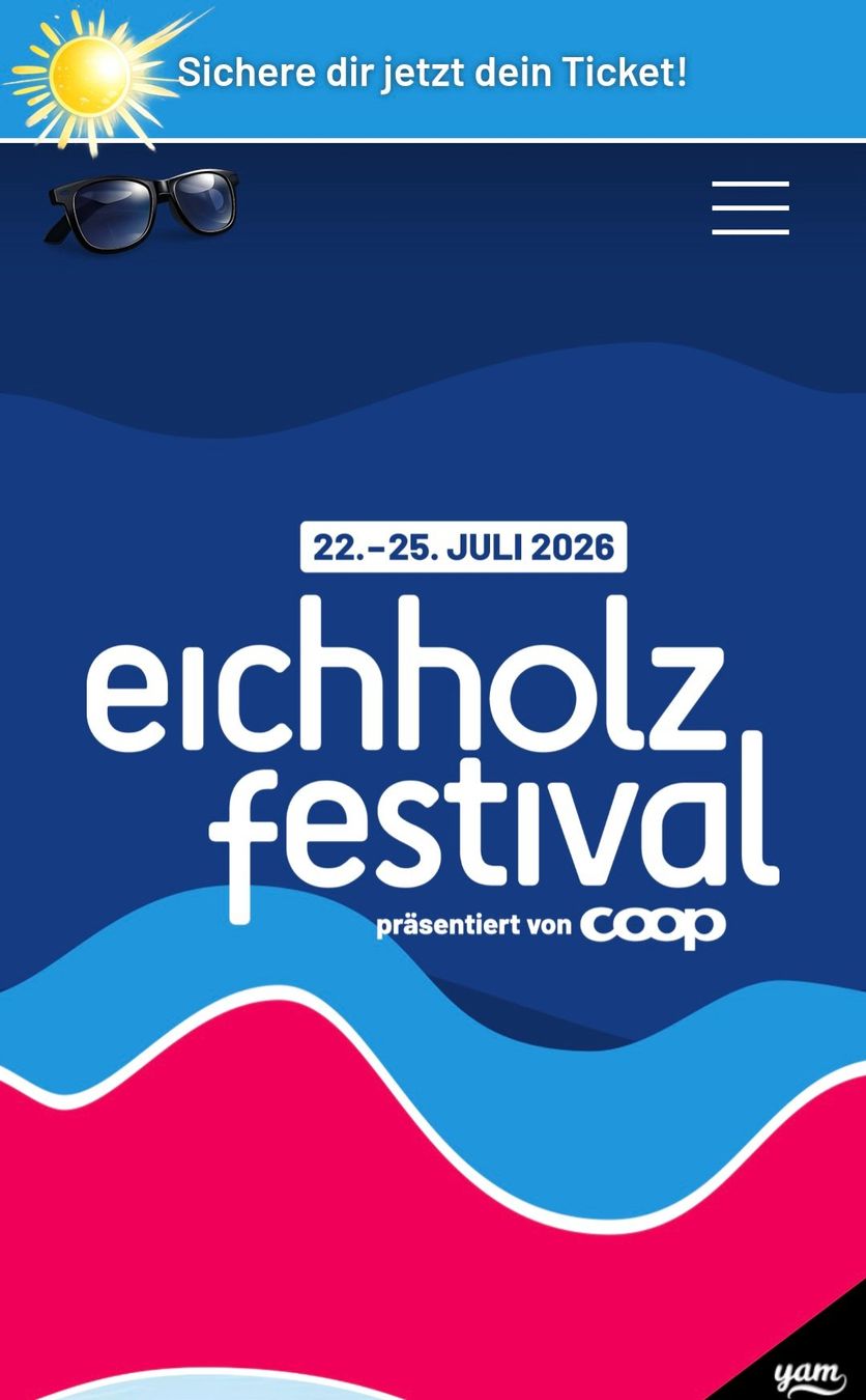 Billets: VIP Ticket Eichholzfestival Sa 25.7.26 – Neuf (Voir description) à Obergerlafingen par Pepolino