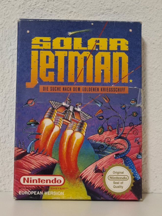 Nintendo Giochi: SOLAR JETMAN - CIB / Pal B Nintendo NES – Usato da Dübendorf venduto da digital_bath 1
