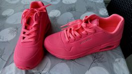 Scarpe sneakers Skechers donna rosa in buone condizioni