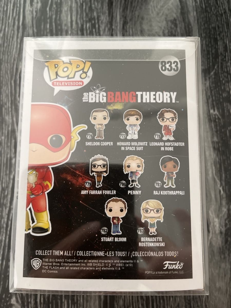 Funko Statuette: Figurine Funko Pop Sheldon Cooper The Flash 833 – Nuovo e nell'imballaggio originale da Yverdon-les-Bains venduto da vin_95zk 2