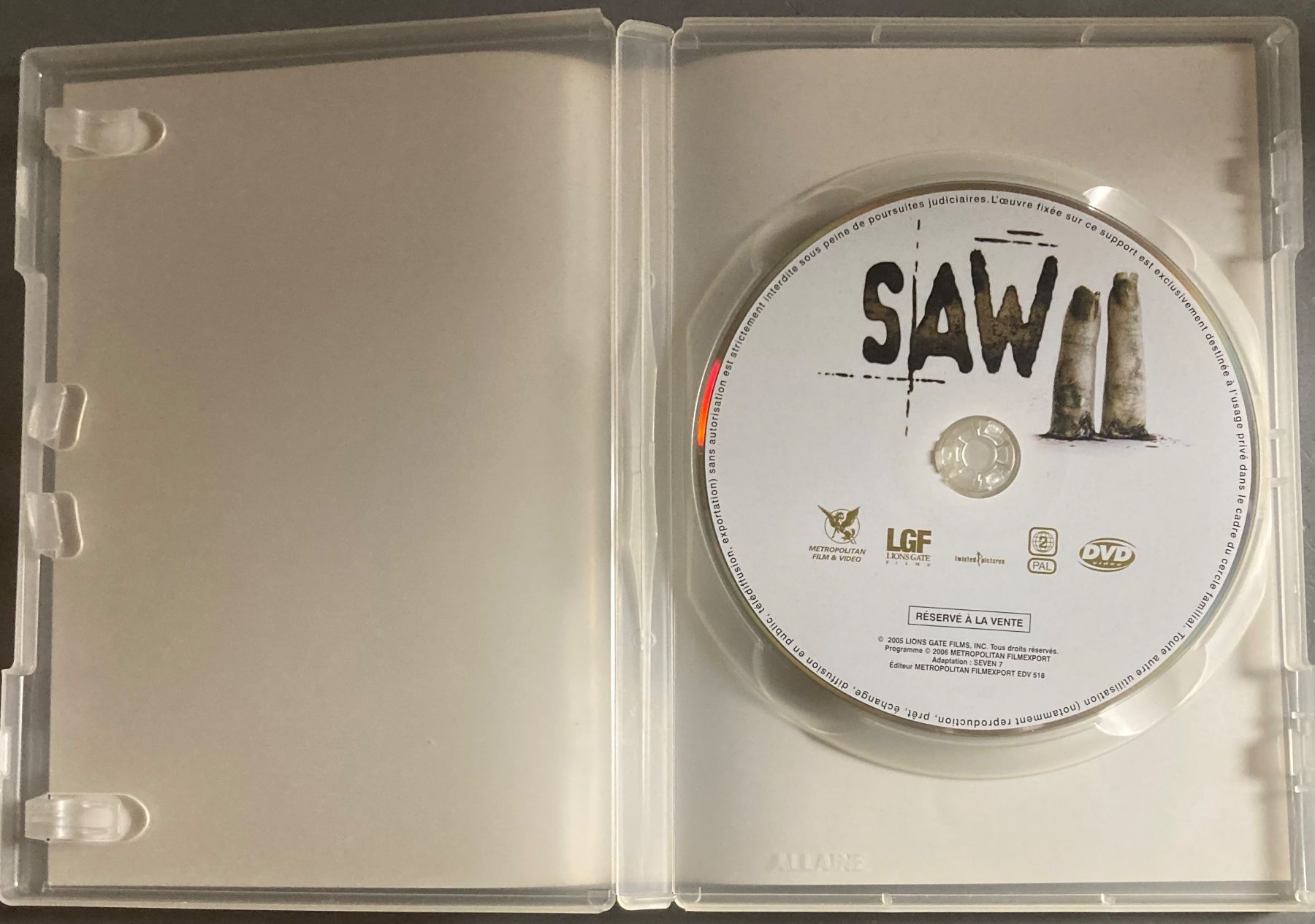 Alle DVDs: SAW II – Gebraucht aus Poliez-Pittet von Newtown-Records 2