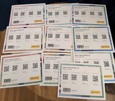 Swiss Crypto Stamp 2.0 Set 1-10 ungeöffnet