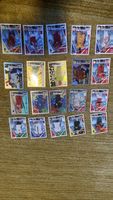 Football trading cards collection set 20 pieces assorted