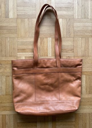 Ledertasche/ Handtasche Greenland, cocgnacbraun