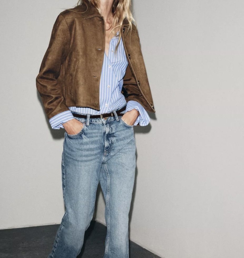 Zara Giacche: suede effect jacket – Nuovo (secondo la descrizione) da Bern venduto da FashionK92 1