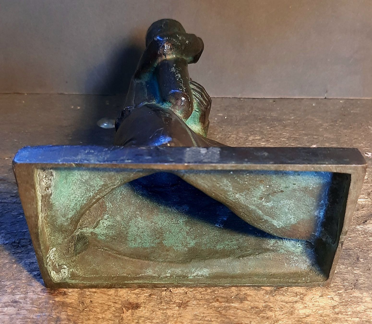 Sculture & Statue: Antike Bronze Skulptur als Kerzenständer – Usato da Arbon venduto da torso444 4