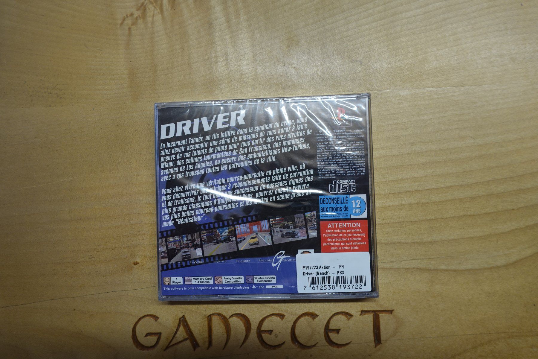Sony Giochi: Driver - französisch – Nuovo e nell'imballaggio originale da Steinach venduto da Gamecet 5