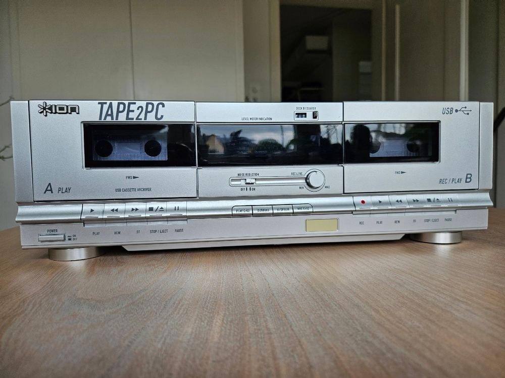 ION Tape2PC DoppelKassettenDesk zum digitalisieren Kaufen auf Ricardo