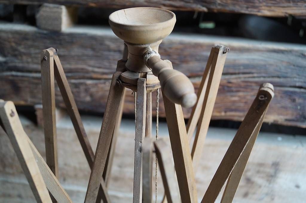 Ruote per filare: Garnwinde, Höhe 70cm – Usato da Scheid venduto da dirauls 1