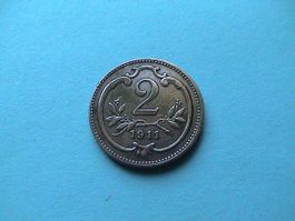 2 Heller - Österreich - 1911