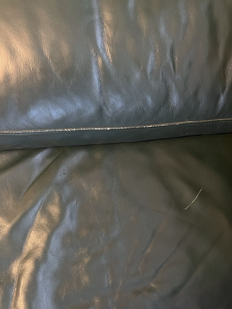 Divani: Echtleder Sofa Dunkelgrün – Usato da Wollerau venduto da sab_6j7r 3
