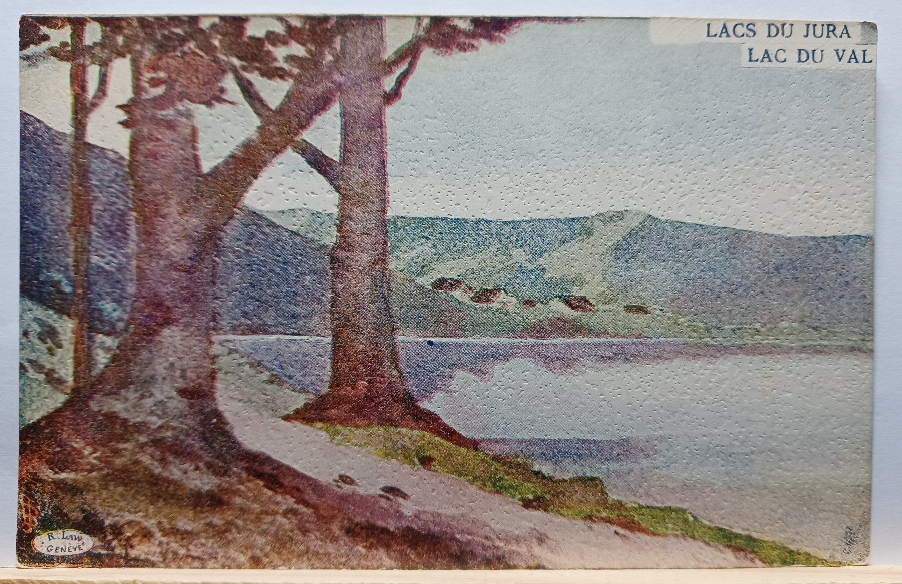 Cartes postales: Lacs du jura, Lac du Val – D'occasion à Aarau Rohr par mgvw