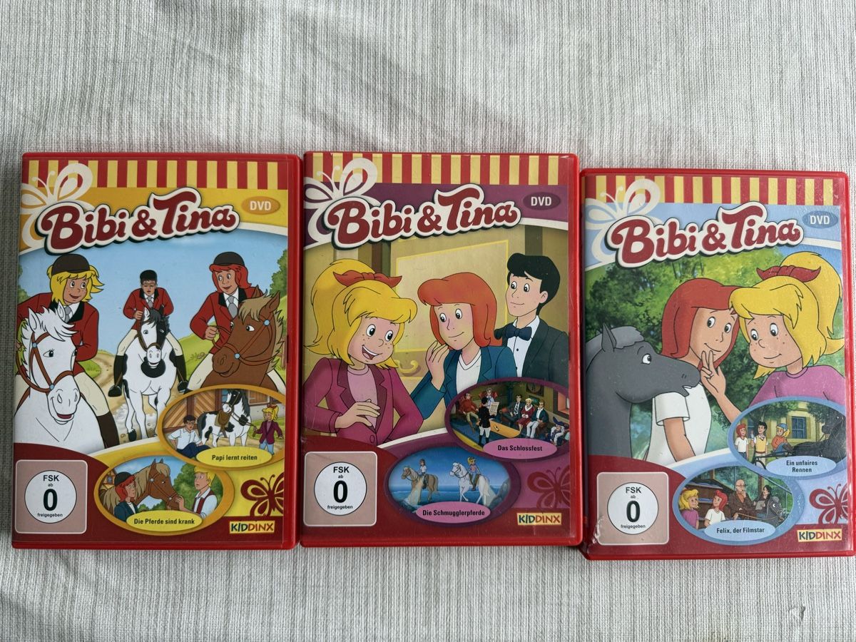 Tutti i DVDs: 5 DVD für Kinder – Usato da Strada venduto da Betflo 1