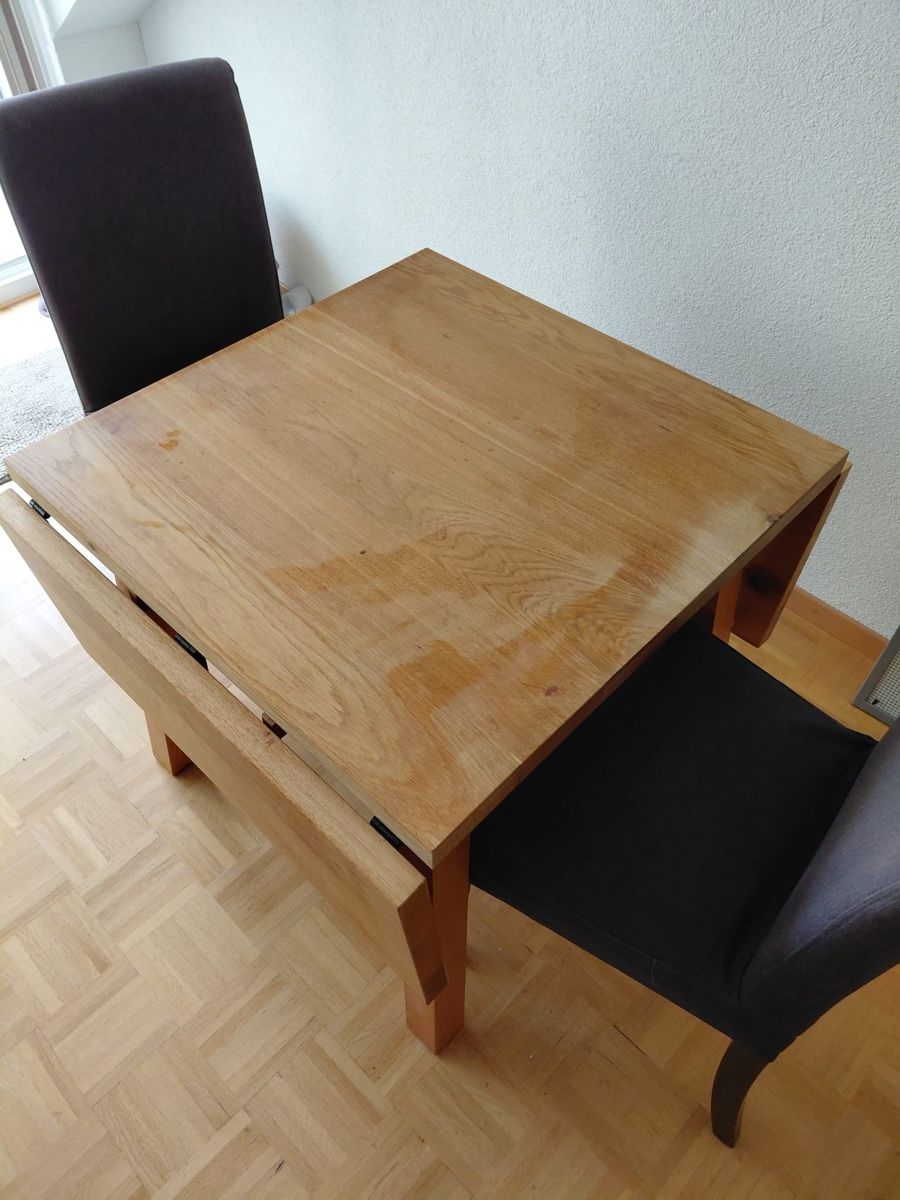 Tables: Hochwertiger Holztisch  – D'occasion à Zürich par kat_ptq9 3