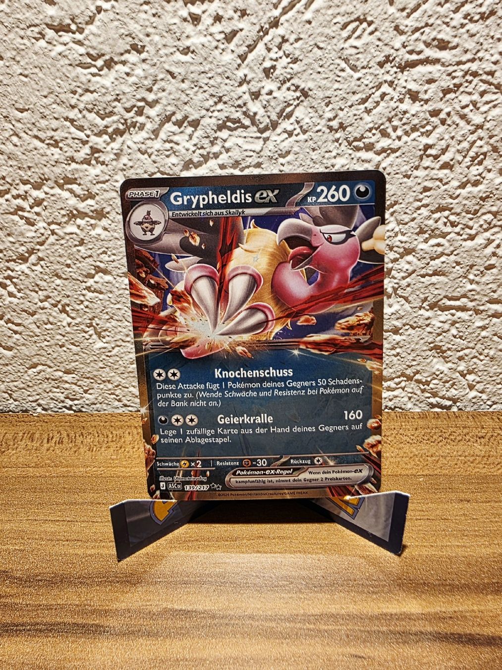 Pokémon Sammelbilder & Trading cards: Grypheldis EX 139/217 Erhabebe Helden  – Neu (gemäss Beschreibung) aus Turin (Salins) von Meeelll01