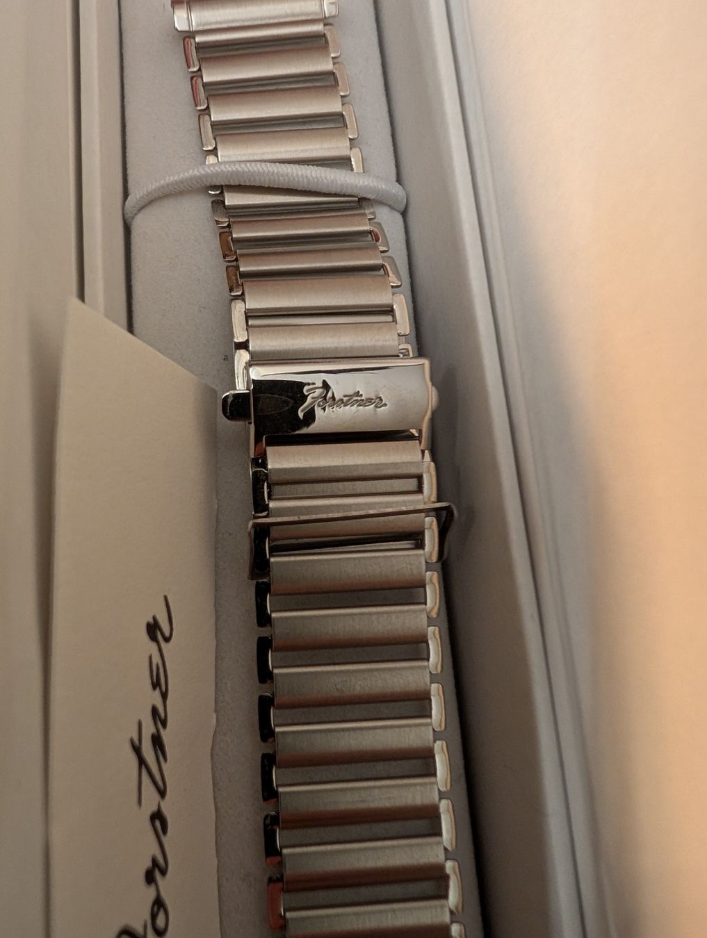 Bracciali & Braccialetti: Forstner Klip 19 mm – Nuovo e nell'imballaggio originale da Genève venduto da marcheeba 1