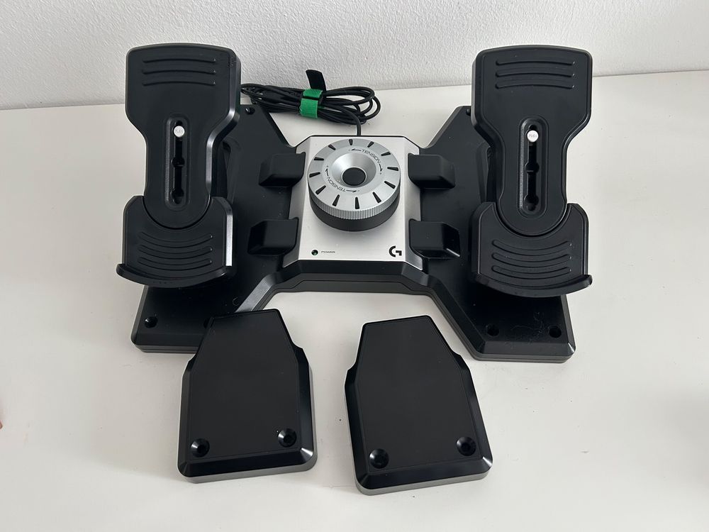 Logitech Flight Rudder Pedals (Gebraucht) in Locarno für CHF 64 – mit ...