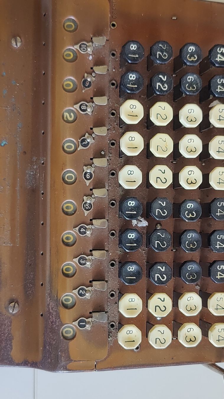 Taschenrechner: Antike Comptometer Felt&Tarrant um 1900 (L13) – Gebraucht aus Neuenhof von SchnaeppliAllerlei 3