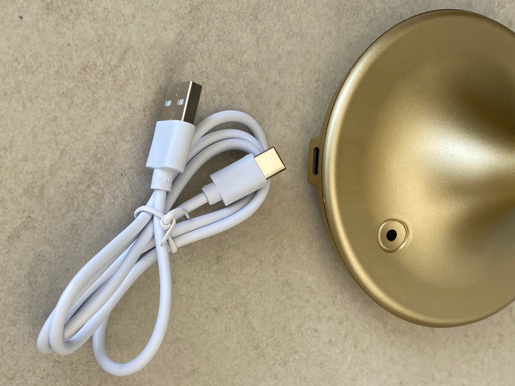 Lampade: LED-Kerzelampe Gold USB inkl. Kabel - PROMO – Nuovo e nell'imballaggio originale da Wallisellen venduto da kingschair 2