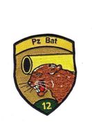 Badge Pz Bat 12 grün