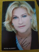 Petra Kleinert - signierte Autogrammkarte