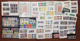 MEGA LOT FL 357-477 ** & o / einzel & 4-er Blocks +